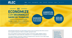 Desktop Screenshot of alecconsultoria.com.br
